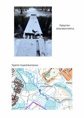 Uusi silta Kalimeenojan ylitykseen (Polvikangas–Emännänsuo–Hönttämäki)