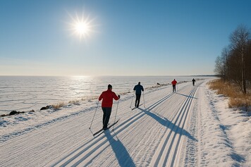 Hiihtoladut HIetasaareen