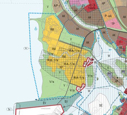 Yleiskaava suunnittelualueella